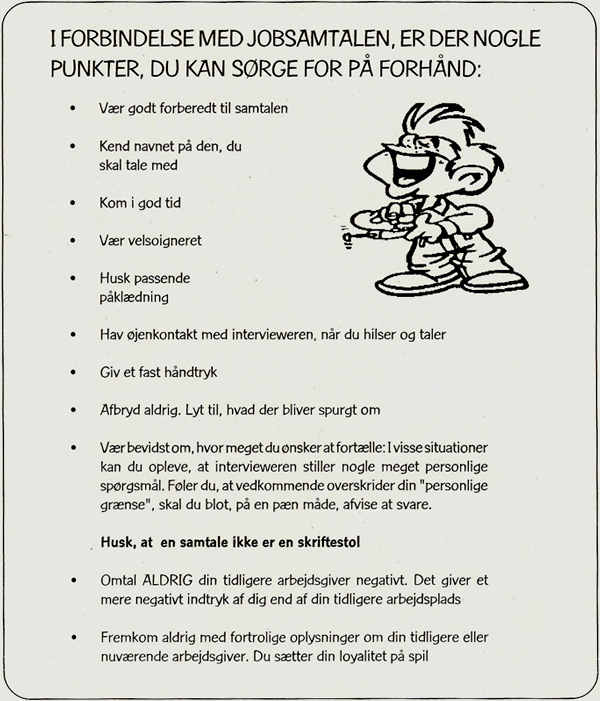 Jobsamtalen