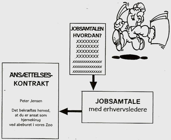 Jobsamtale - grafisk oversigt