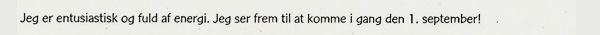 Afslutning