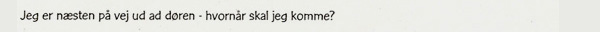 Afslutning