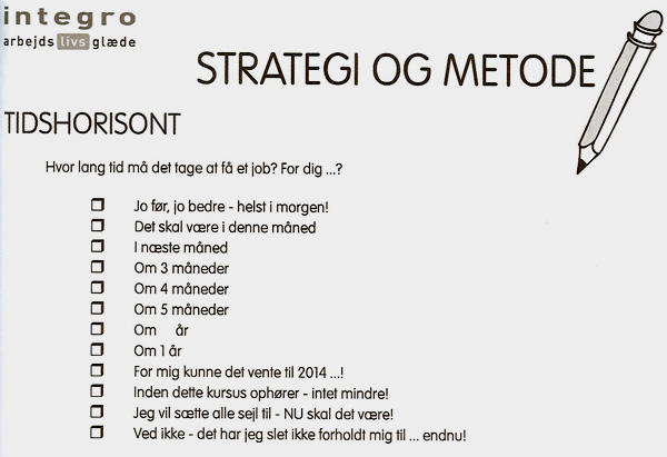 Strategi og metode