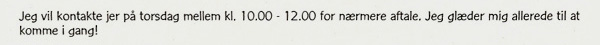 Afslutning